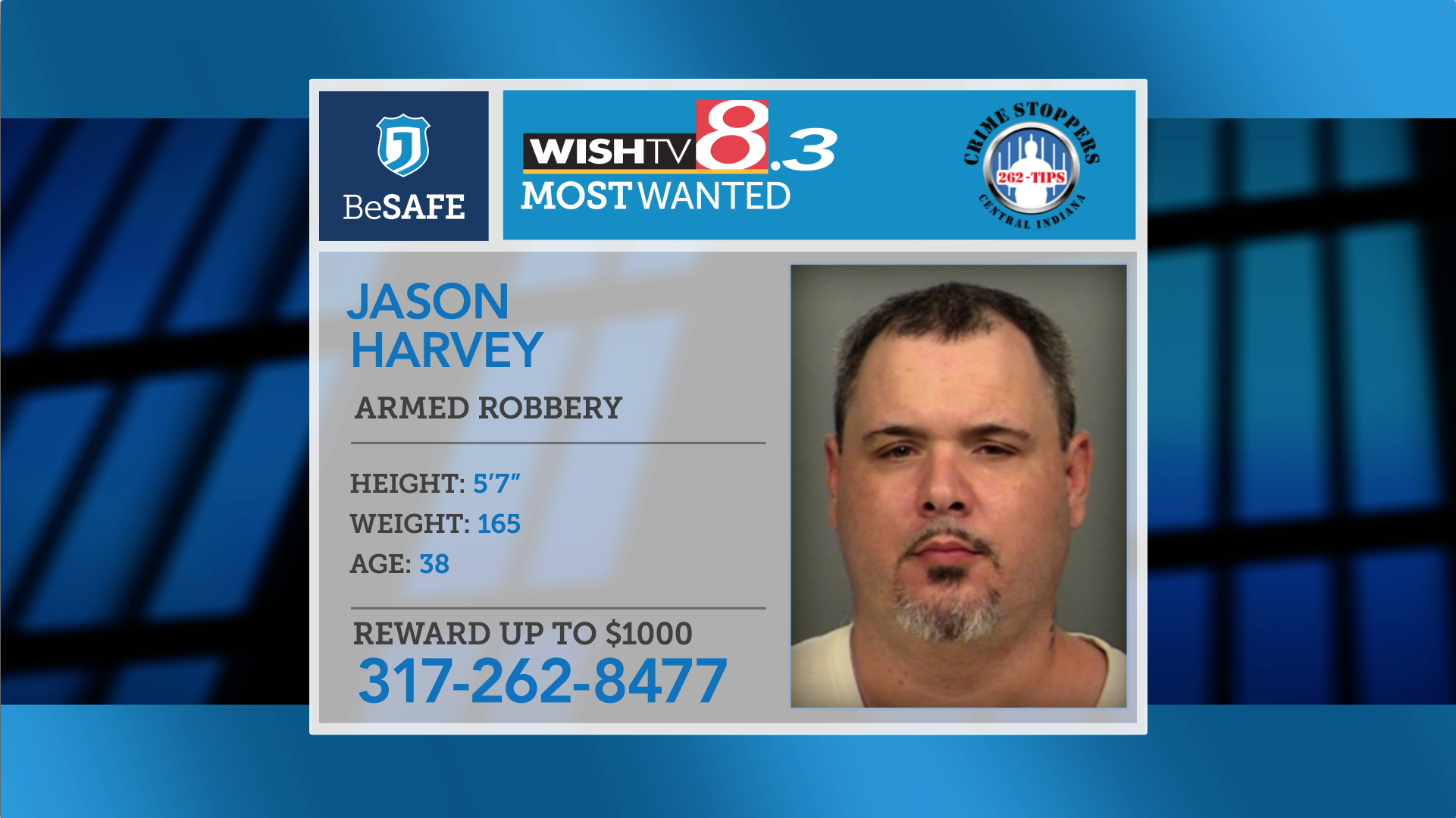 Jason Harvey | Wanted | True Crime Network